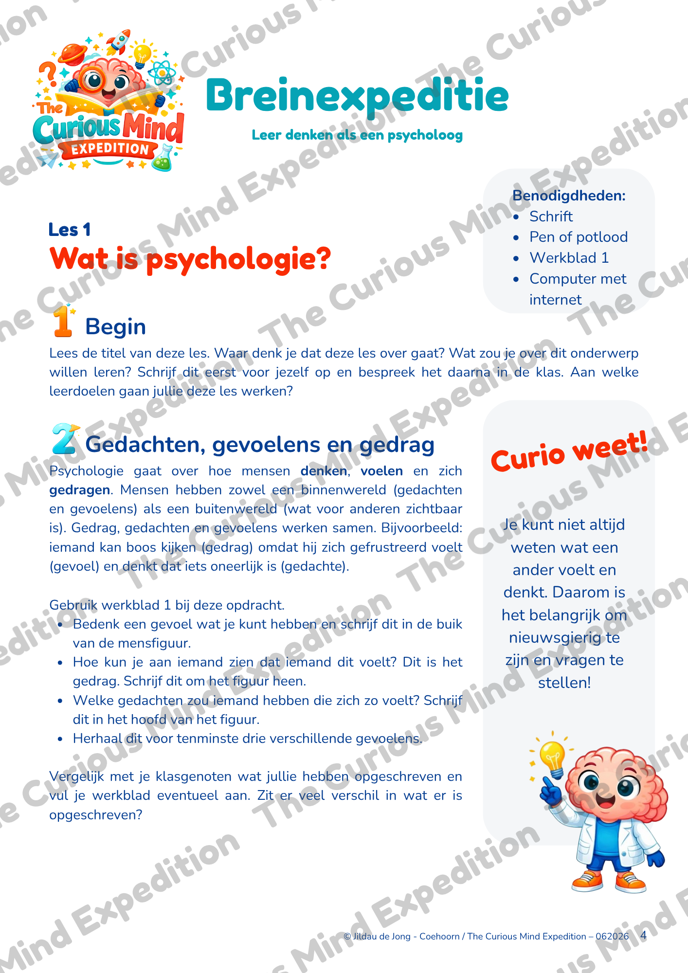 Breinexpeditie – Leer denken als een psycholoog - Afbeelding 3