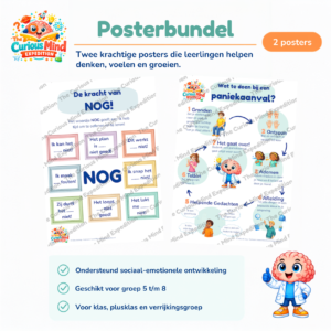 Posterbundel met De kracht van NOG en Wat te doen bij een paniekaanval voor groep 5 t/m 8