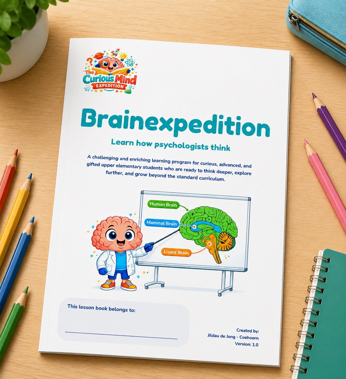 Enrichment programs for gifted and cognitively advanced children: Brainexpedition, MindMatters, and PeerPact.