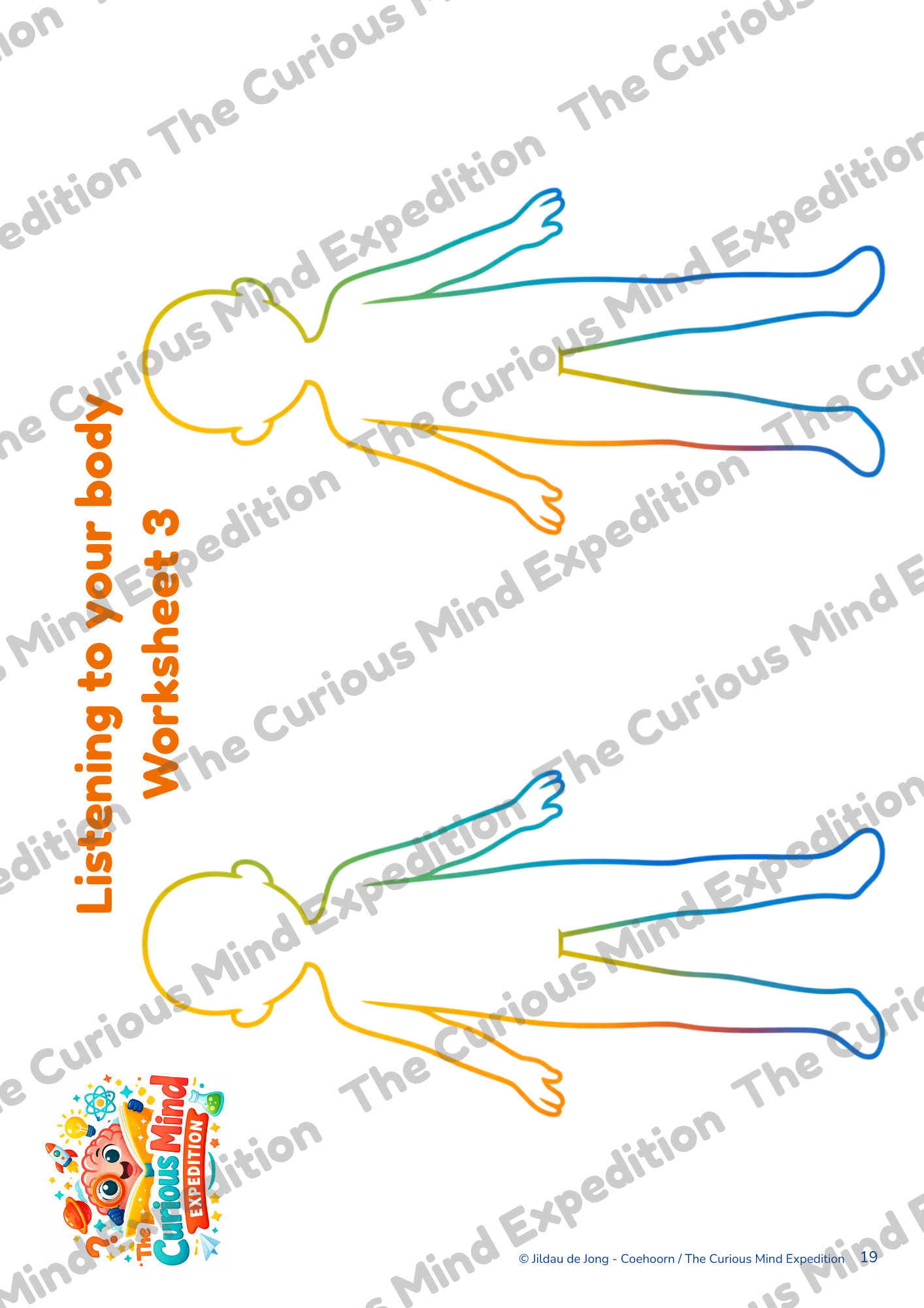 Listening to your body worksheet from MindMatters