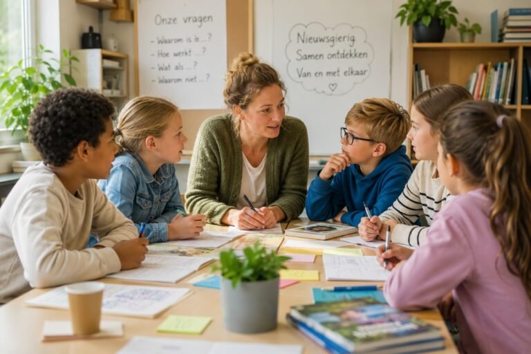 Verrijkingsmateriaal voor hoogbegaafde kinderen dat nieuwsgierigheid stimuleert