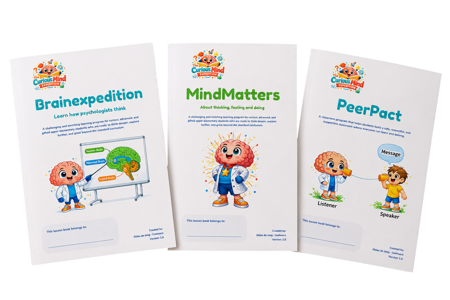 Learning programs from The Curious Mind Expedition